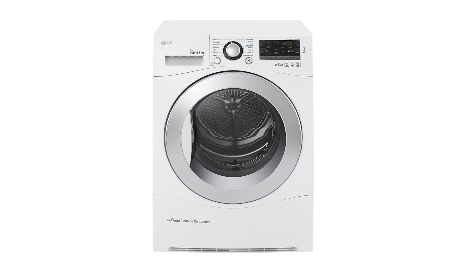 LG Asciugatrice Eco Hybrid 8 Kg Classe energetica A++, RC8055AP2F