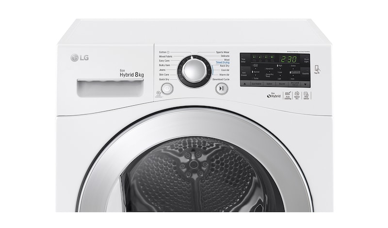 LG Asciugatrice Eco Hybrid 8 Kg Classe energetica A++, RC8055AP2F