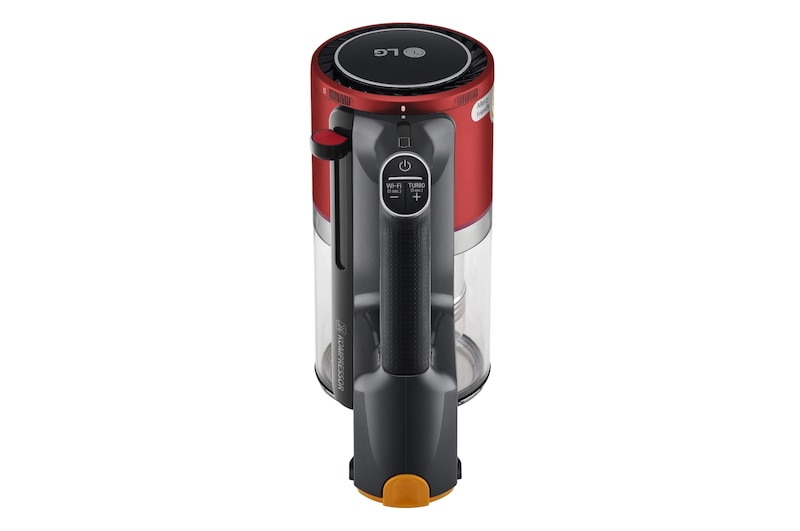 LG CordZero™ A9K Slim | Aspirapolvere Kompressor™ 200 W, 60 min | 2 spazzole + 2 accessori, Wi-Fi | Rosso, A9K-SLIM1R
