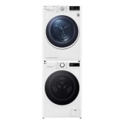 LG Offerta colonna bucato lavatrice 9kg Serie R5 Classe A-10% + asciugatrice 9kg Serie V9 Classe A+++, F4R5009TSWW.RH90V9