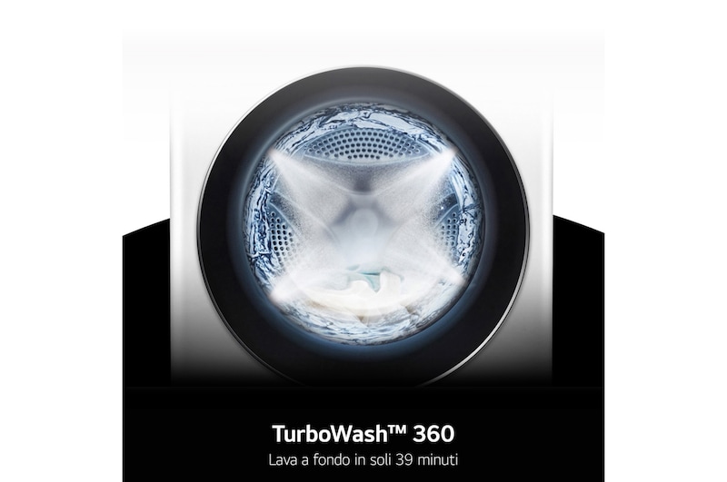 LG Offerta Colonna Bucato Lavatrice 10kg Serie R5 Classe A-10% + Asciugatrice 9kg Serie V9 Classe A+++, F4R5010TSWW.RH90V9