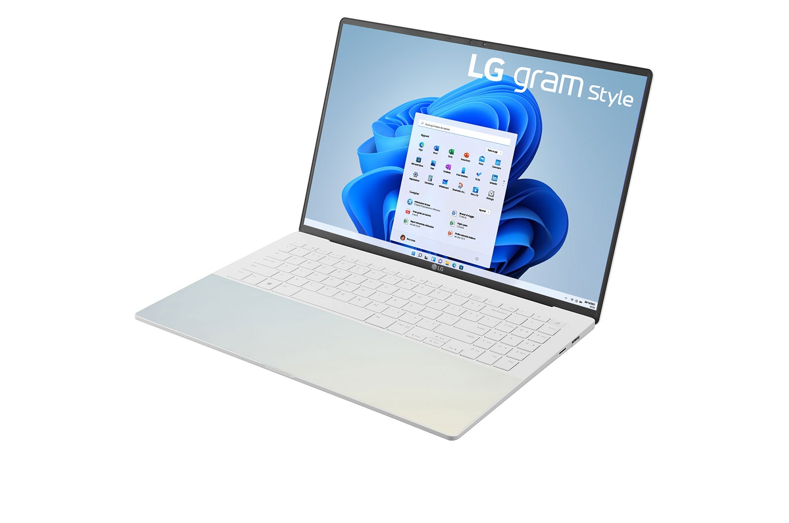 LG gram Style | Notebook Ultraleggero da 16"  con display OLED e Windows 11 Home | Elegante design iridescente in vetro, 16Z90RS-G.AA77D