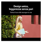 LG Notebook gram Style | 16" OLED, Windows 11 Home | Design iridescente, Intel® Core™ i7, 16GB RAM, SSD 512GB, 16Z90RS-G.AA74D