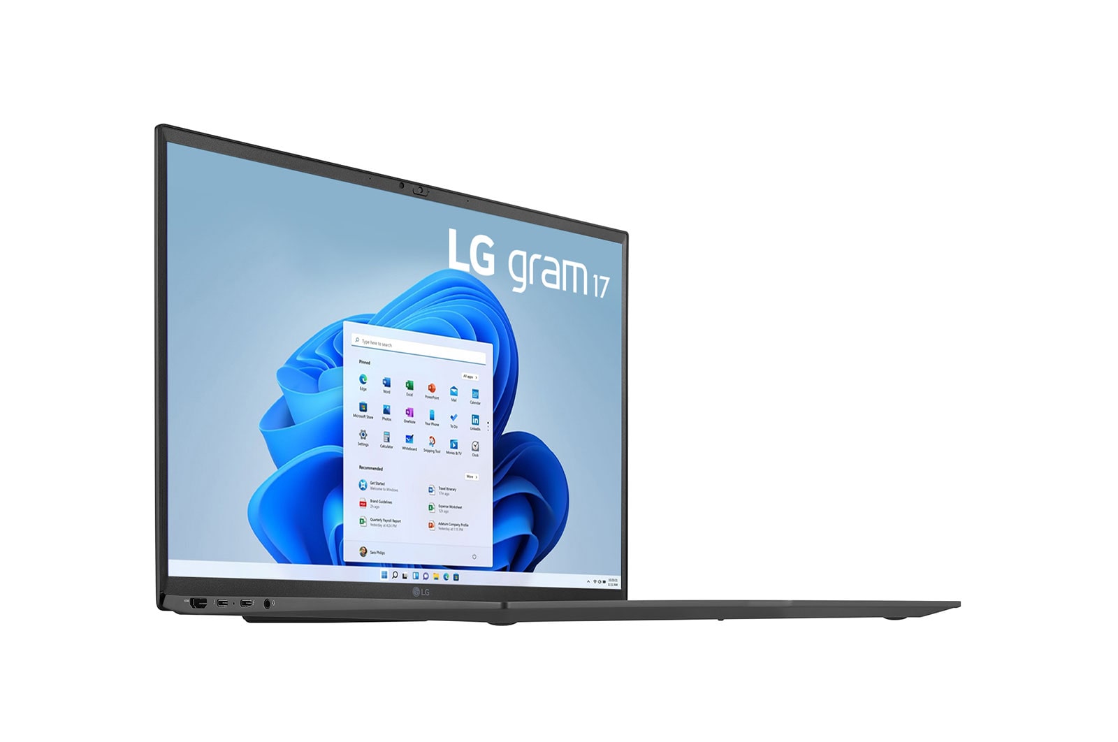 LG gram 17Z90Q | Windows 11 Home | 17" 16:10 | Intel® Core™ i7 | RAM 16GB | SSD 512GB | 1350g, 17Z90Q-G.AA75D