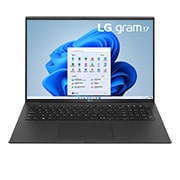 LG gram 17Z90R | Notebook Ultraleggero con Windows 11 Pro | 17", Intel® Core™ i7, 16GB RAM, SSD 1TB, Obsidian Black, 17Z90R-G.AP78D