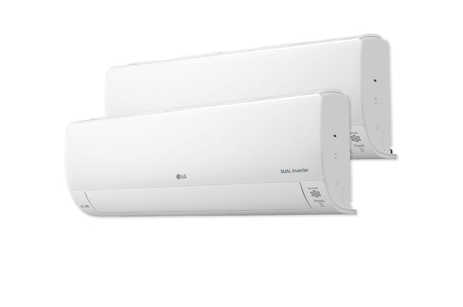 LG DUALCOOL Deluxe, DUAL 9000+9000 BTU, UVnano™, Wi-Fi ThinQ®, 2DLX9917.MULTI
