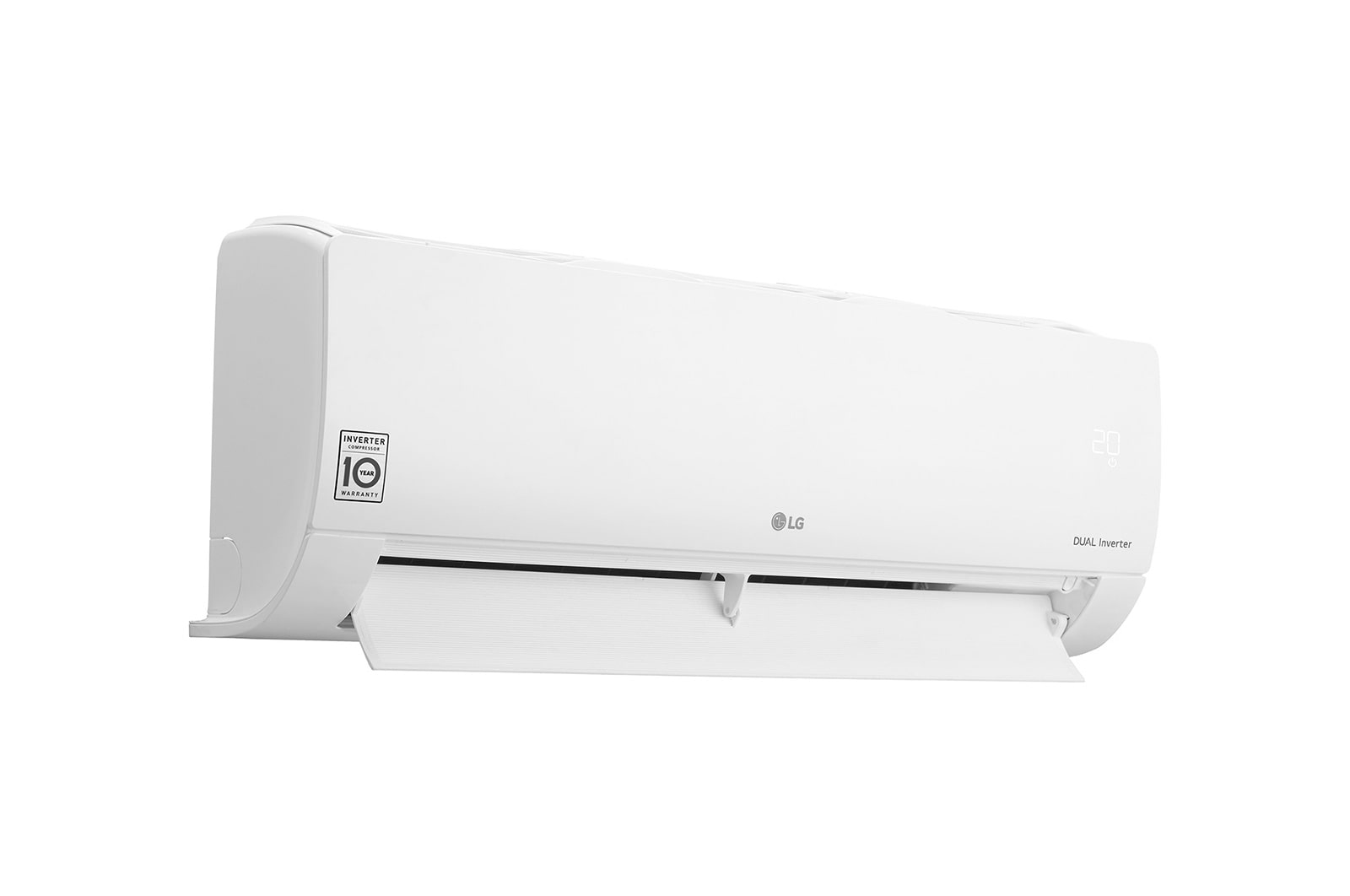 LG DUALCOOL Libero Smart Climatizzatore Inverter 12000 BTU, Wi-Fi ThinQ®, Riscaldamento, Comfort Air, S12ET