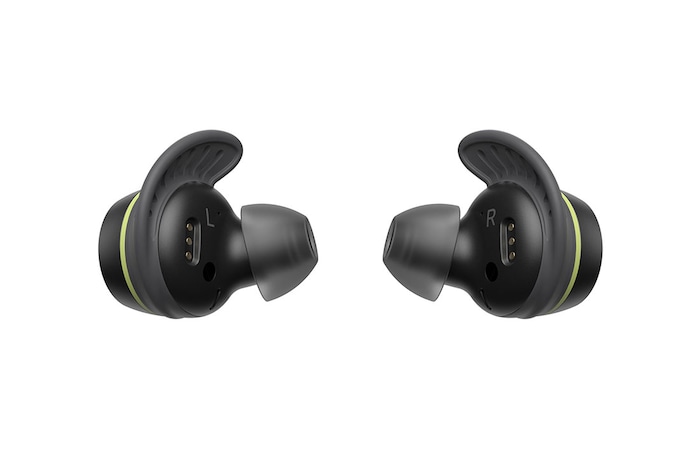 LG TONE Free TF8 | Cuffie True Wireless per lo sport con ANC, Bluetooth, IP67, Plug & Wireless | Black, TONE-TF8Q.CEUFLBI