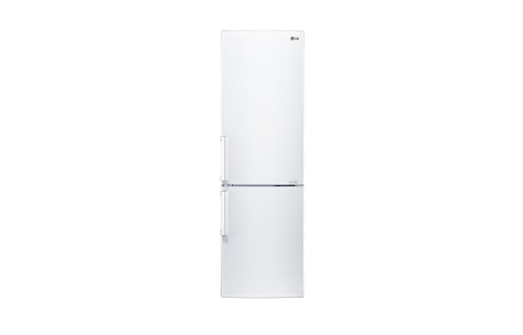 LG Frigorifero Combinato Total No Frost in  con 60% di risparmio energetico e Compressore Lineare Inverter garantito 10 anni. Colore Bianco, 1900mm di altezza., GBB539SWCFB