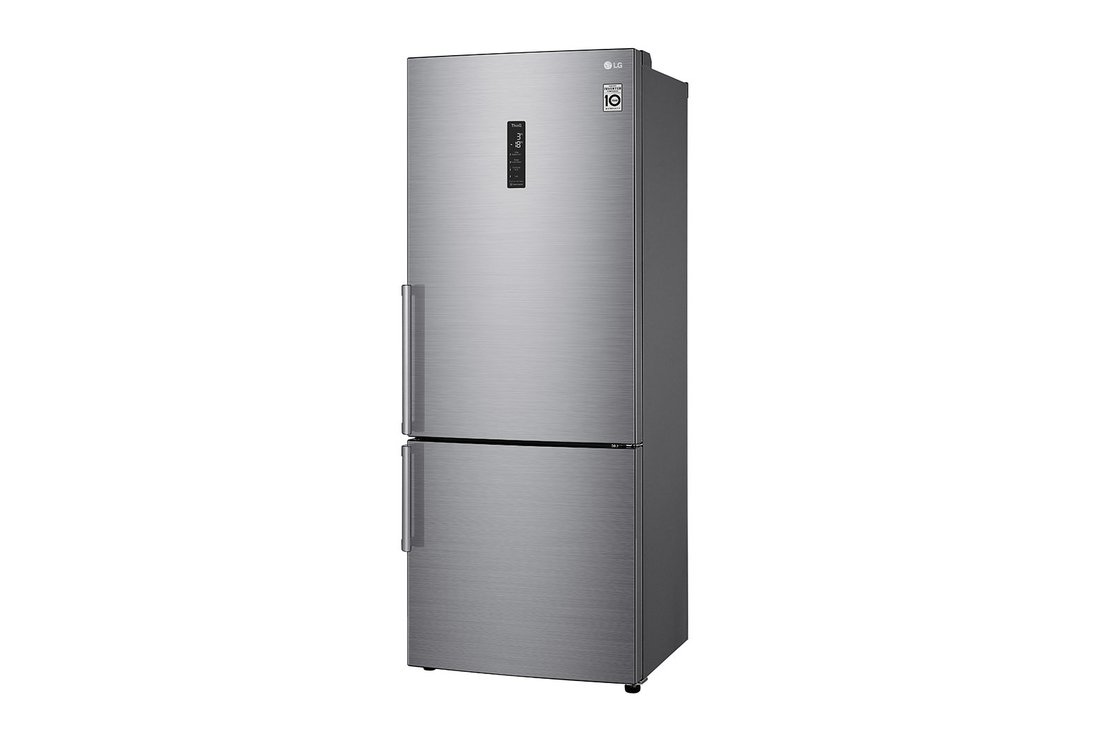 LG Frigorifero combinato 70cm | Classe E, 462L | Wi-Fi, Door & Linear Cooling, Fresh Balancer, No frost | Inox , GBB567PZCMB