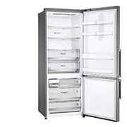 LG Frigorifero combinato 70cm | Classe E, 462L | Wi-Fi, Door & Linear Cooling, Fresh Balancer, No frost | Inox , GBB567PZCMB