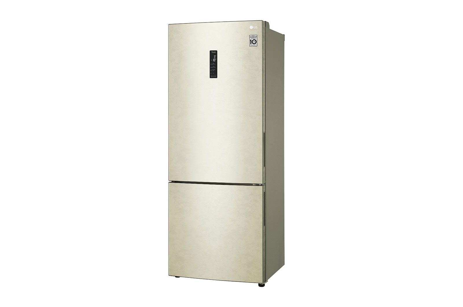 LG Frigorifero combinato 70cm | Classe E, 462L | Wi-Fi, Door & Linear Cooling, Fresh Balancer, No frost | Sabbia, GBB567SECMN