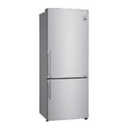 LG Frigorifero combinato 70cm | Classe D, 462L | Wi-Fi, Door & Linear Cooling, Fresh Balancer, No frost | Noble Steel, GBB569NSAFB