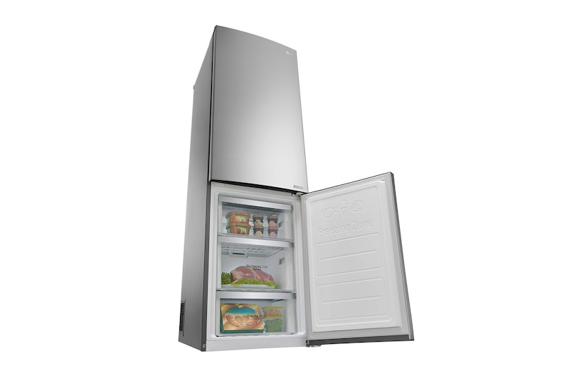 LG Frigorifero Combinato Maniglie integrate Display interno LED , GBB59PZGFS