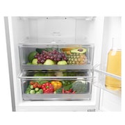 LG Frigorifero Combinato Maniglie a barra attive Display interno LED, GBB60NSGFE