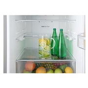 LG Frigorifero Combinato Maniglie a barra attive Display interno LED, GBB60NSGFE