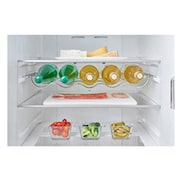 LG Frigorifero Combinato Maniglie a barra attive Display interno LED, GBB60NSGFE