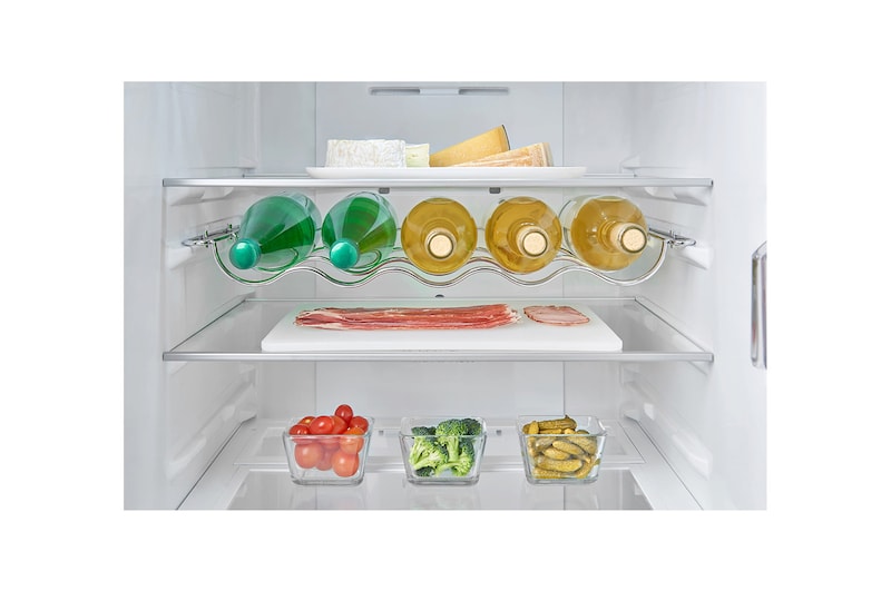 LG Frigorifero Combinato Maniglie attive Display esterno LED, GBB60NSYFE