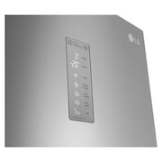 LG Frigorifero Combinato Centum System™ Maniglie attive Display esterno LED, GBB60NSYQE