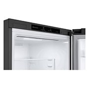 LG Frigorifero combinato | Classe E, 384L | Door & Linear Cooling, No frost | Inox, GBB62PZJMN