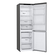 LG Frigorifero combinato | Classe E, 384L | Door & Linear Cooling, No frost | Inox, GBB62PZJMN