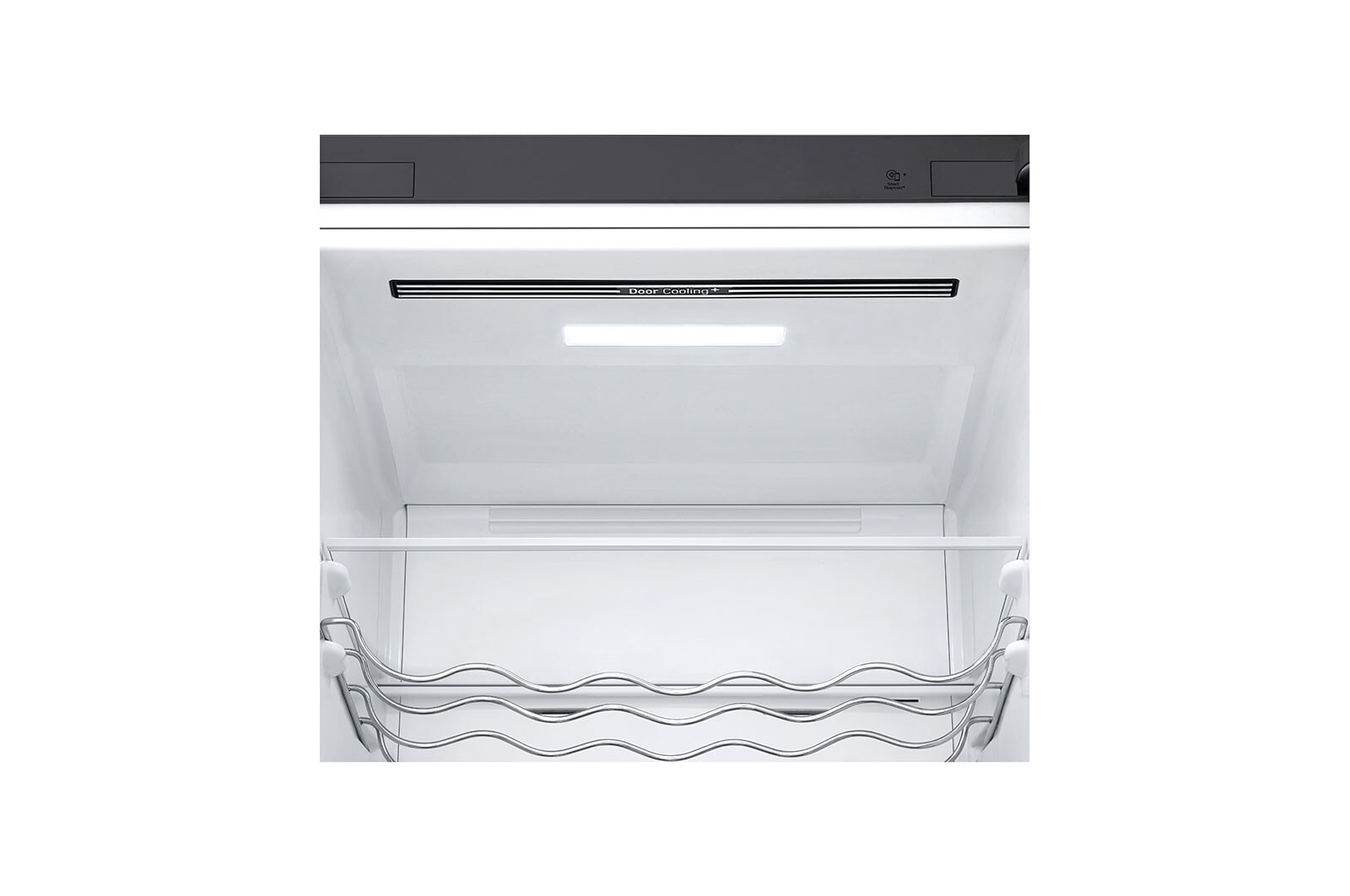 LG Frigorifero combinato | Classe D, 384L | Wi-Fi, Wine Rack, Door & Linear Cooling, Fresh Converter, No frost | Inox, GBB62PZFGN