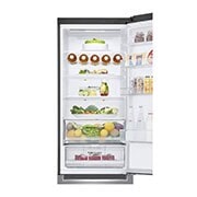 LG Frigorifero combinato | Classe D, 384L | Wi-Fi, Wine Rack, Door & Linear Cooling, Fresh Converter, No frost | Inox, GBB62PZFGN