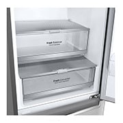 LG Frigorifero Smart Combinato Classe energetica D Maniglie integrate Display esterno LED, GBB72NSDFN