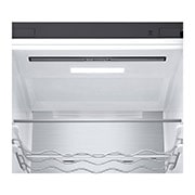 LG Frigorifero combinato | Classe D, 384L | Wi-Fi, Wine Rack, Door & Linear Cooling, Fresh Balancer & Converter, No frost | Inox, GBB72PZUGN