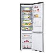 LG Frigorifero combinato | Classe C, 384L | Wine Rack, Door & Linear Cooling, Fresh Balancer & Converter, No frost | Inox, GBB72PZVCN