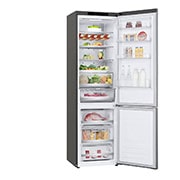 LG Frigorifero combinato | Classe C, 384L | Wine Rack, Door & Linear Cooling, Fresh Balancer & Converter, No frost | Inox, GBB72PZVCN