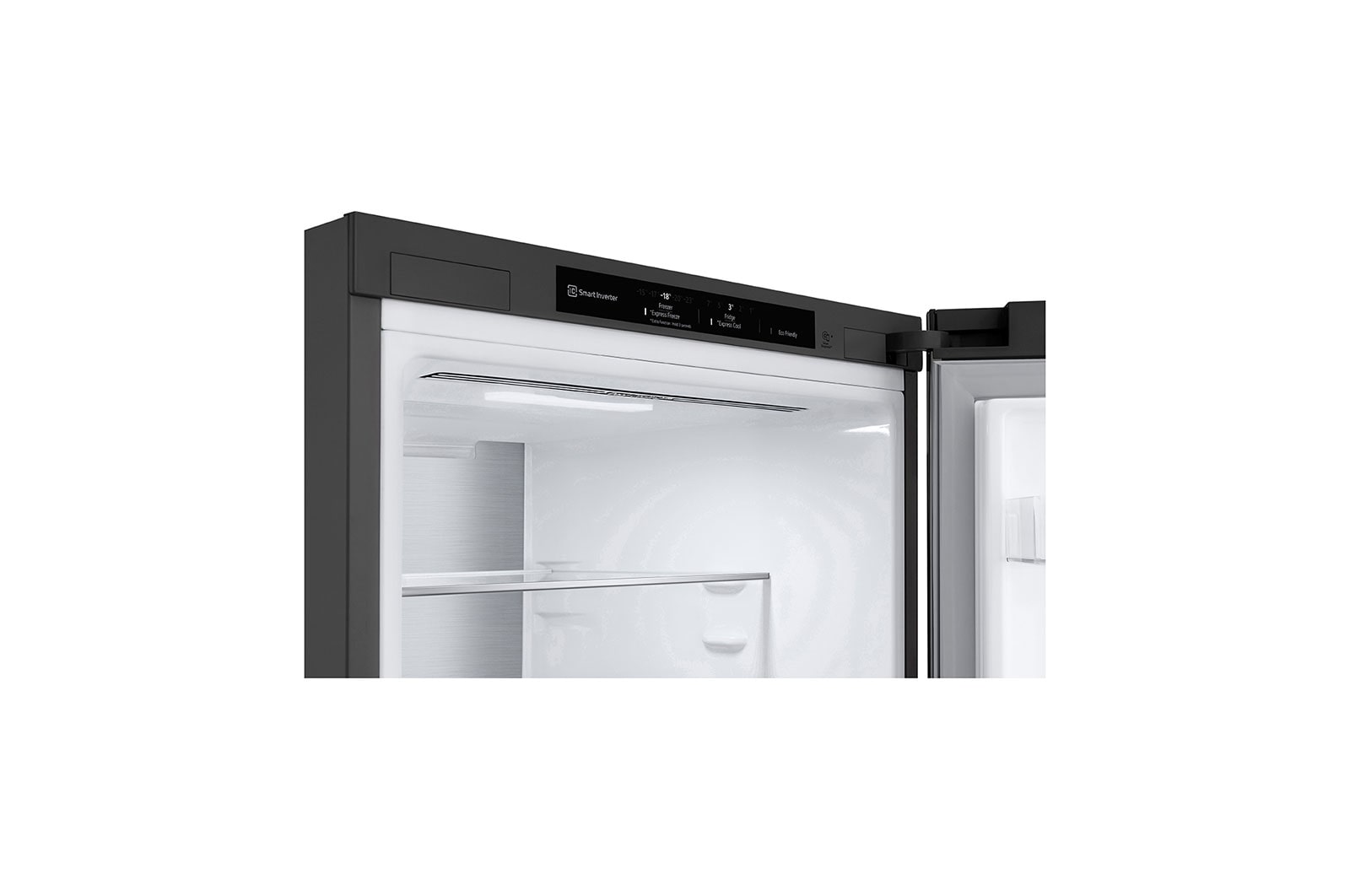 LG Frigorifero combinato | Classe D, 384L | Wine Rack, Door & Linear Cooling, Fresh Balancer & Converter, No frost | Inox, GBB72PZVGN