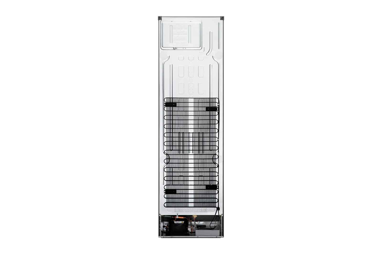 LG Frigorifero combinato | Classe D, 384L | Wine Rack, Door & Linear Cooling, Fresh Balancer & Converter, No frost | Inox, GBB72PZVGN