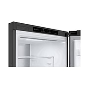 LG Frigorifero combinato | Classe D, 384L | Wine Rack, Door & Linear Cooling, Fresh Balancer & Converter, No frost | Inox, GBB72PZVGN