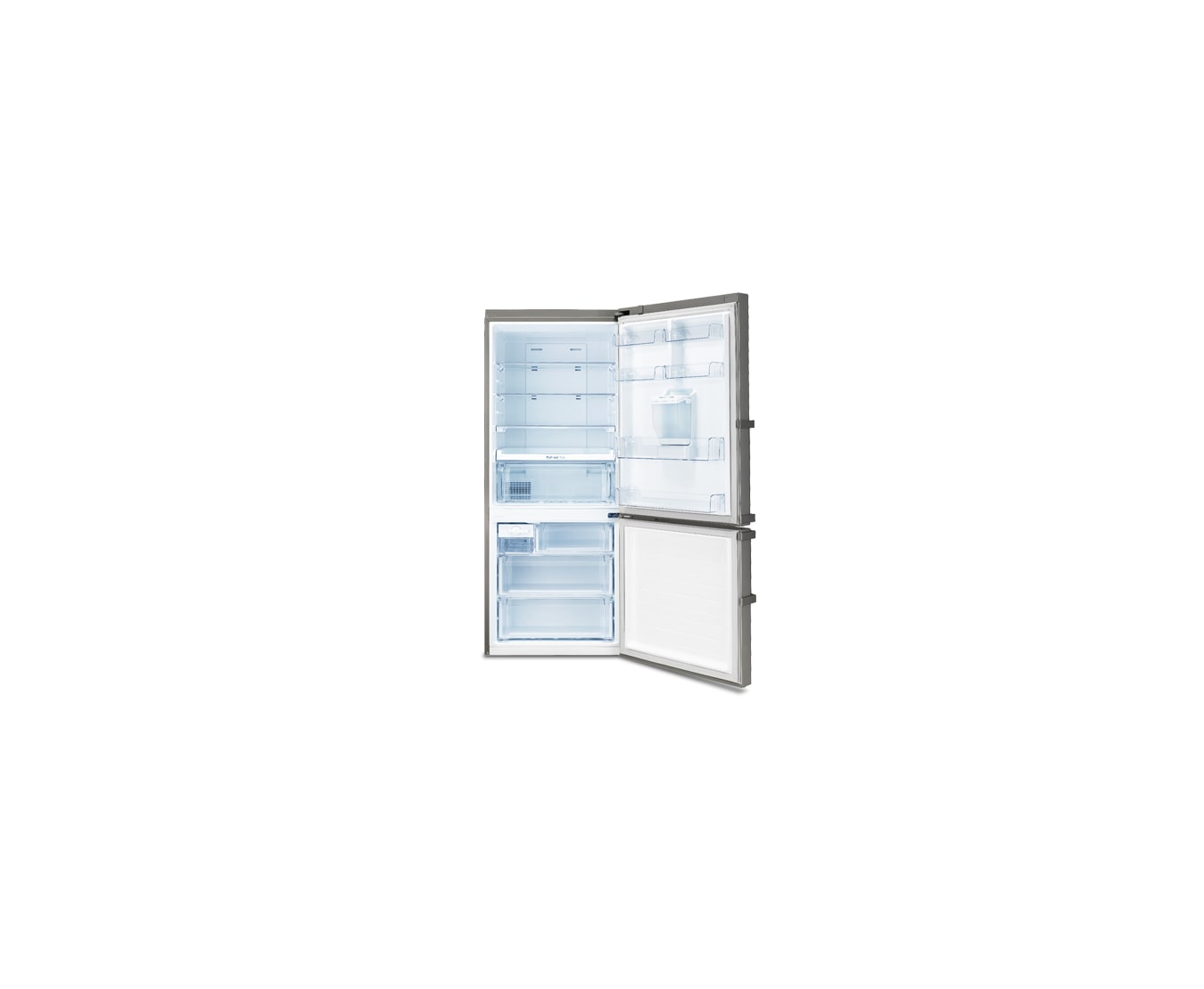 LG Frigorifero Combinato largo 70 cm con Total No Frost in  40% di risparmio energetico con il Compressore Lineare Inverter garantito 10 anni e drink dispenser., GBF548NSDZB