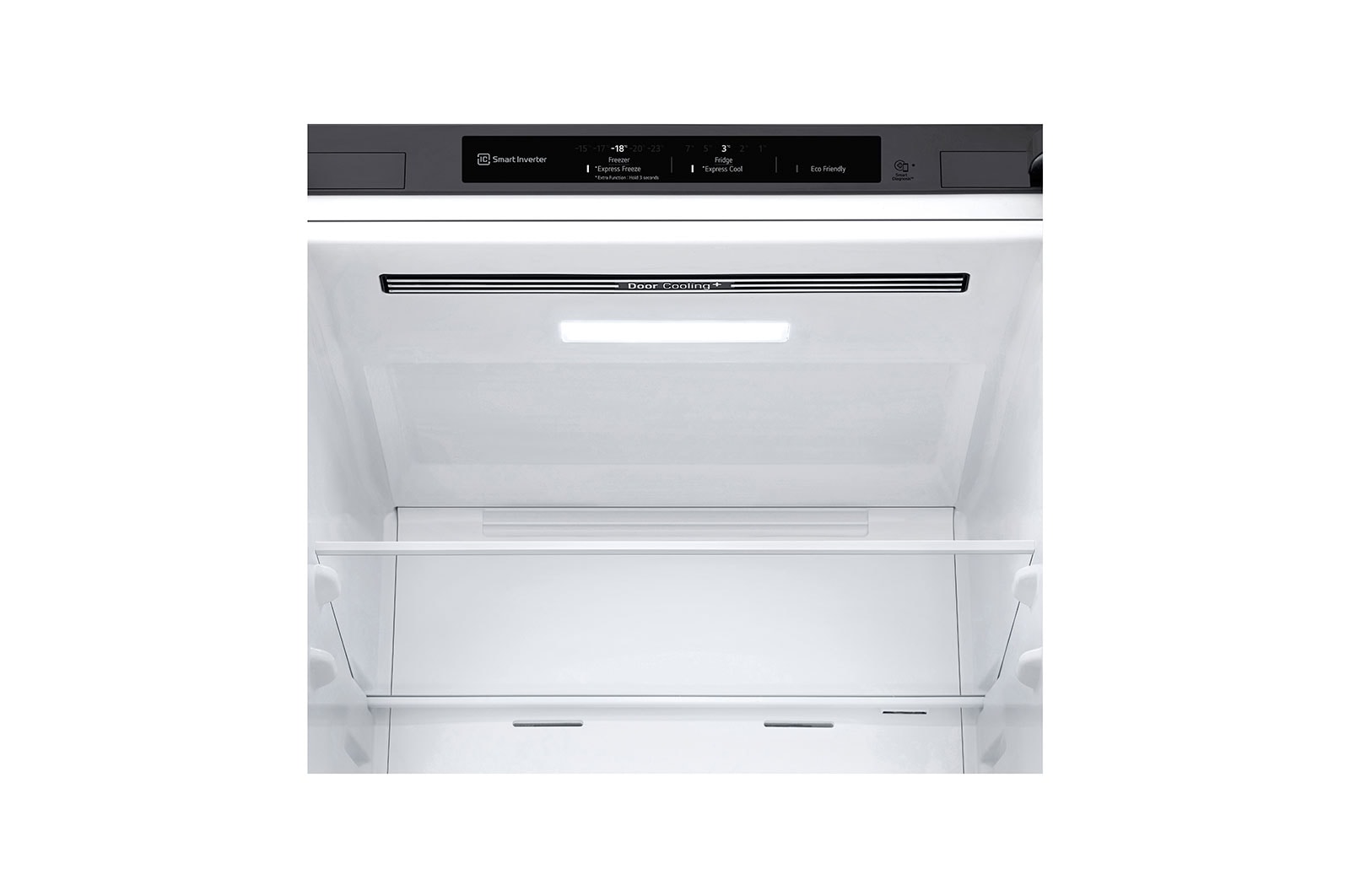 LG Frigorifero combinato | Classe D, 341L | Door & Linear Cooling, Fresh Converter, No frost | Grafite, GBP61DSPGN