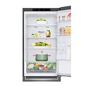 LG Frigorifero combinato | Classe D, 341L | Door & Linear Cooling, Fresh Converter, No frost | Grafite, GBP61DSPGN