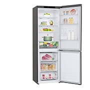 LG Frigorifero combinato | Classe D, 341L | Door & Linear Cooling, Fresh Converter, No frost | Grafite, GBP61DSPGN