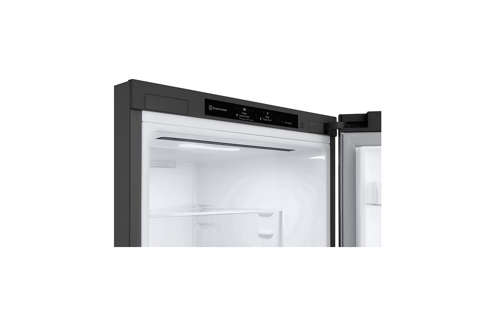 LG Frigorifero combinato | Classe D, 341L | Door & Linear Cooling, Fresh Converter, No frost | Grafite, GBP61DSSGR