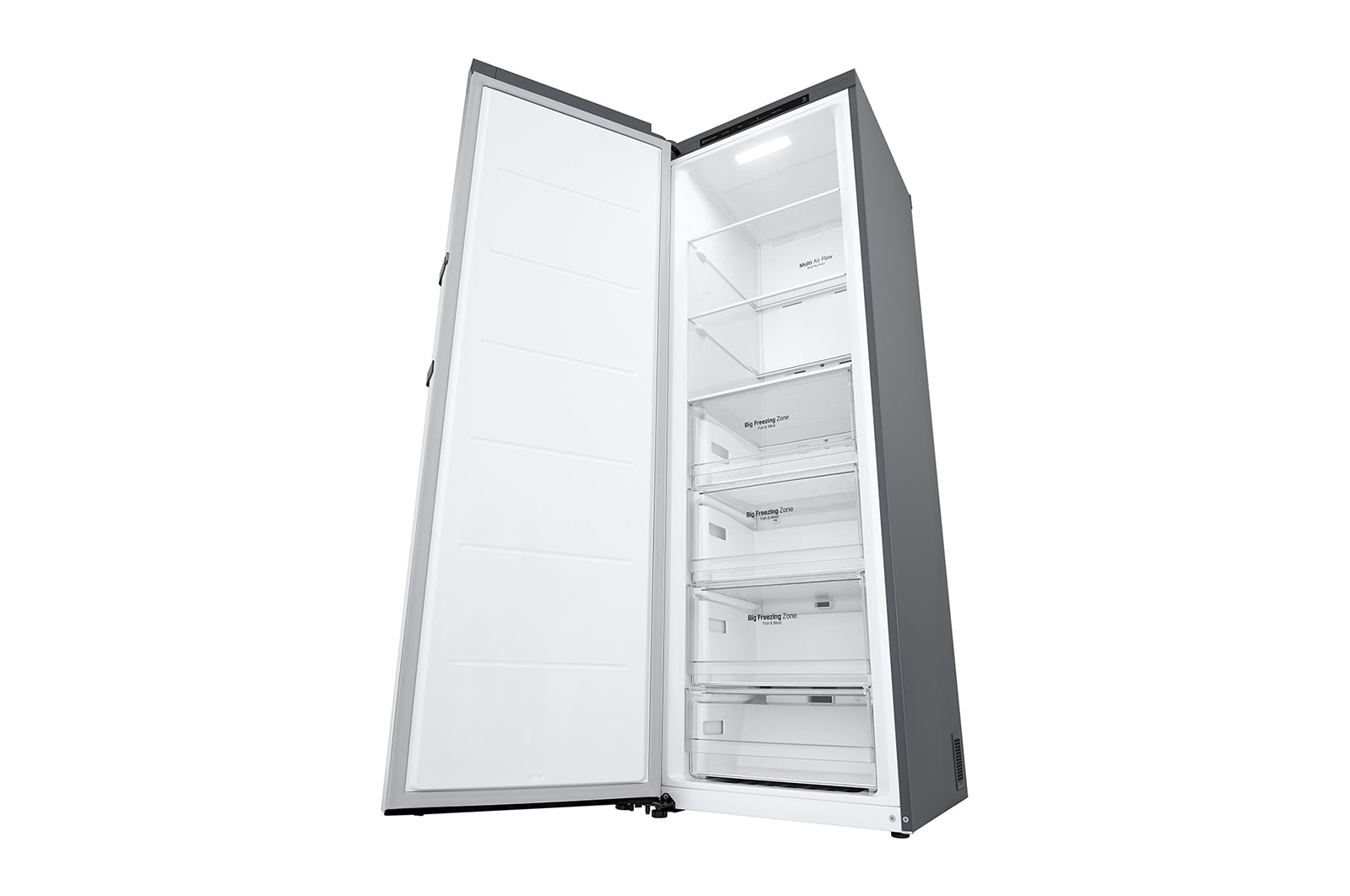 LG Congelatore componibile Side-by-Side | Classe E, 324L | Multi Air Flow, No frost | Inox, GFT41PZGSZ