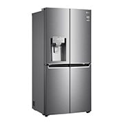 LG Frigorifero Multidoor Slim | Classe F, 506L | Wi-Fi, Dispenser con allaccio, UVnano, Door & Linear Cooling, No frost | Inox, GML844PZ6F