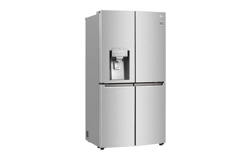 LG Frigorifero Multidoor | Classe E, 641L | Wi-Fi, Dispenser con allaccio, UVnano, Metal Fresh, No frost | Noble Steel, GML945NS9E