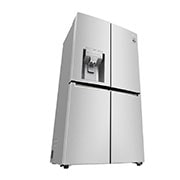 LG Frigorifero Multidoor | Classe E, 641L | Wi-Fi, Dispenser con allaccio, UVnano, Metal Fresh, No frost | Noble Steel, GML945NS9E