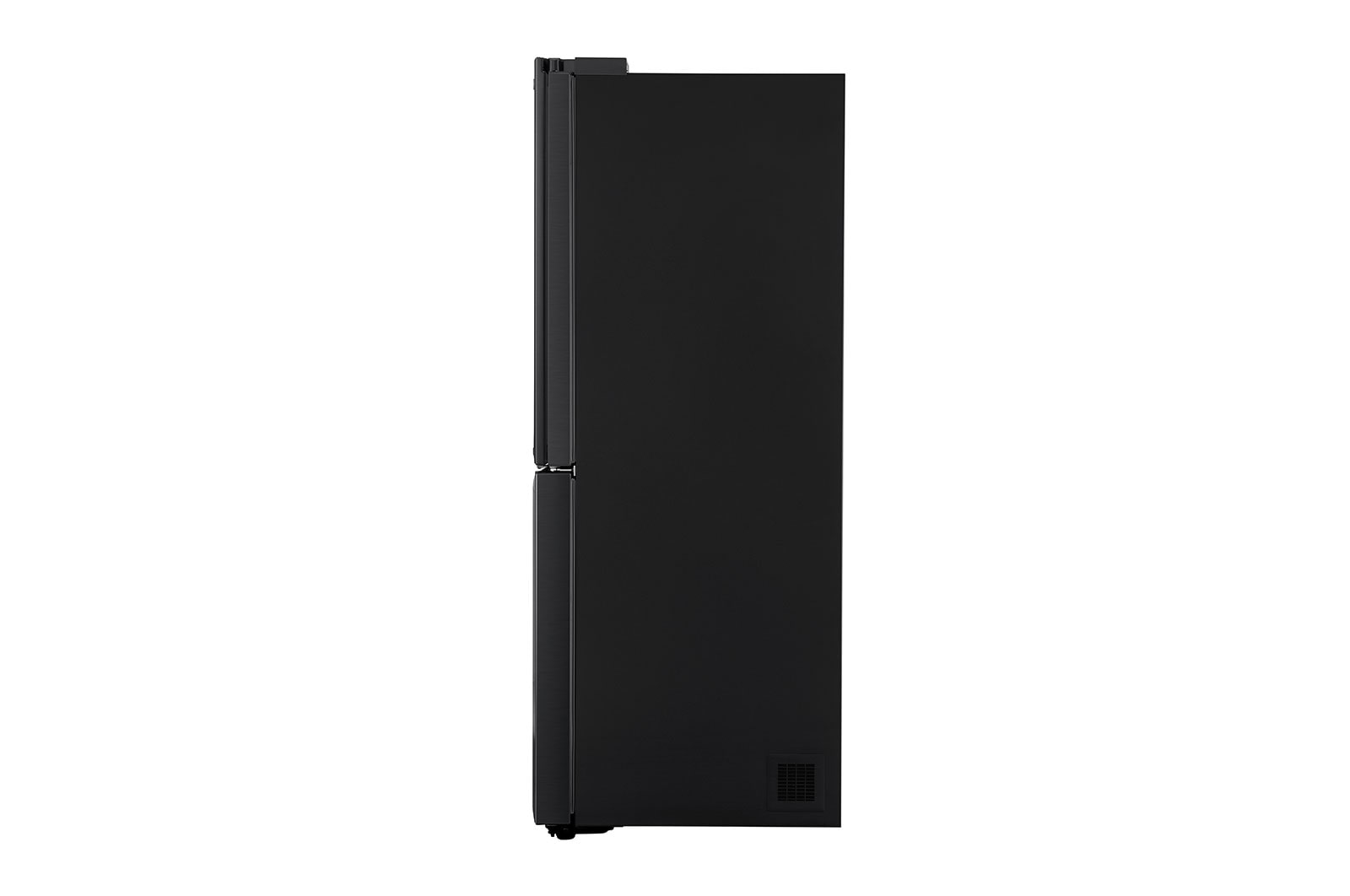 LG Frigorifero Multidoor Slim InstaView Door-in-Door | Classe F, 508L | Wi-Fi, Dispenser con allaccio, UVnano, No frost | Nero, GMX844MC6F