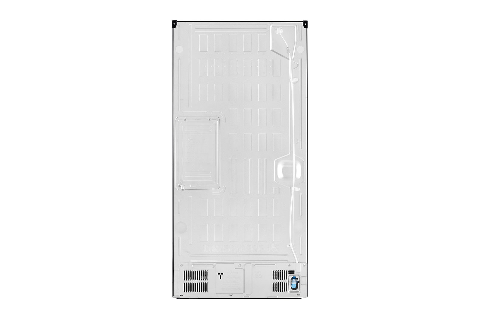 LG Frigorifero Multidoor Slim InstaView Door-in-Door | Classe F, 508L | Wi-Fi, Dispenser con allaccio, UVnano, No frost | Nero, GMX844MC6F