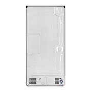 LG Frigorifero Multidoor Slim InstaView Door-in-Door | Classe F, 508L | Wi-Fi, Dispenser con allaccio, UVnano, No frost | Nero, GMX844MC6F