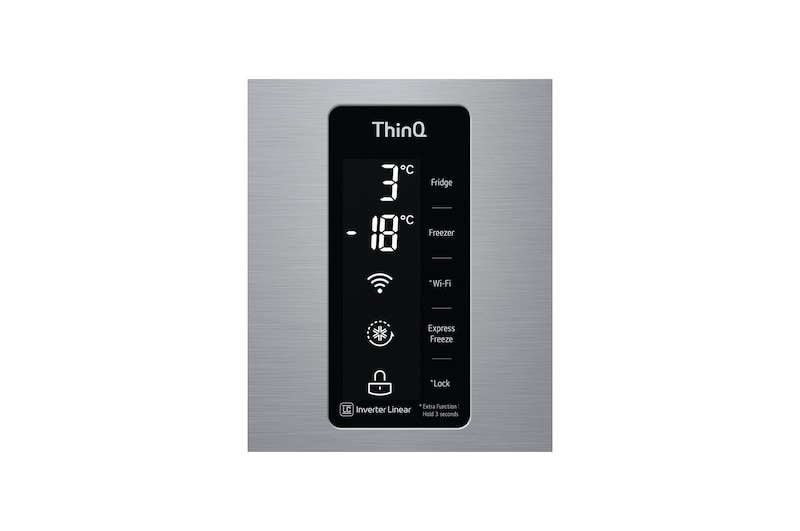 LG Frigorifero Smart Side-By-Side Classe energetica F, GSB760PZXV