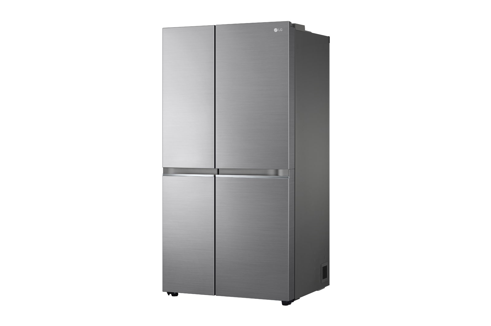 LG Frigorifero Side-by-Side | Classe E, 655L | Door & Linear Cooling, No frost, Compressore Lineare Inverter | Inox, GSBV70PZTE