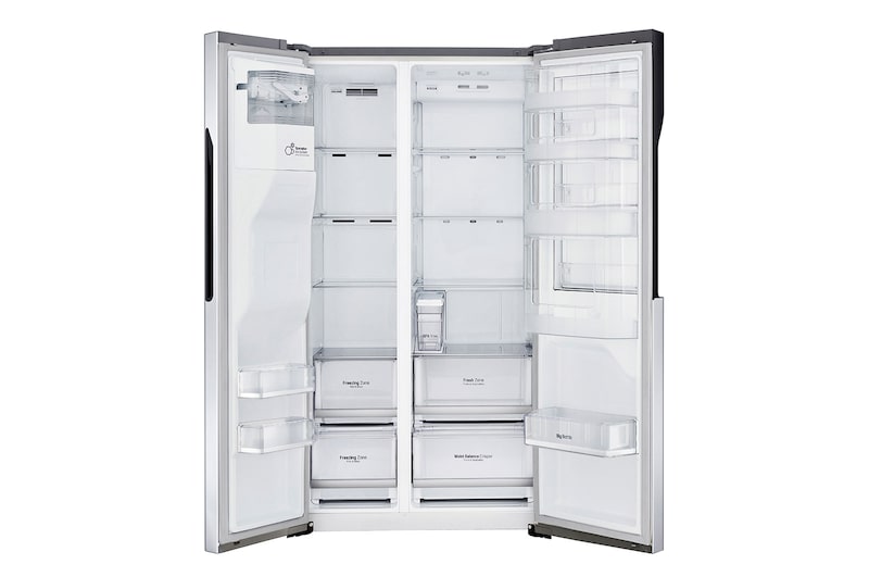 LG Frigorifero Smart Side-By-Side Classe energetica F Door-in-Door™ No Allaccio rete idrica, GSJ561PZUZ