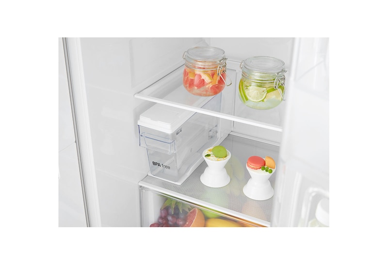 LG Frigorifero Smart Side-By-Side Classe energetica F Door-in-Door™ No Allaccio rete idrica, GSJ561PZUZ